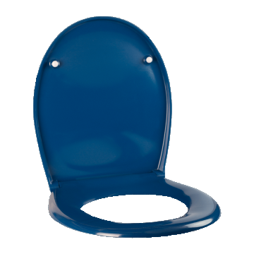 Capac pentru WC MSV, duroplast, albastru, 37,5 x 44,5 x 4 cm