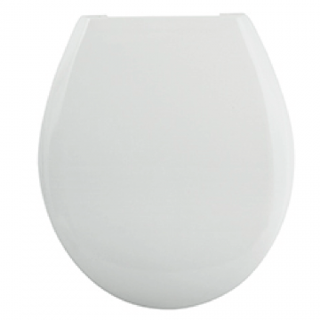 Capac pentru WC Romtatay Arizona, duroplast, alb, 43 x 36.5 cm