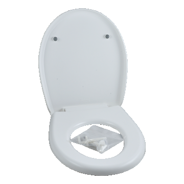 Capac WC copii Menuet, PP, alb, 343 x 285 mm
