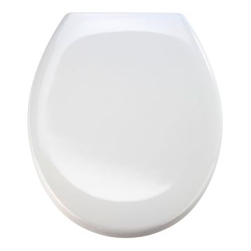 Capac WC cu închidere lentă Wenko Premium Ottana, 45,2 x 37,6 cm alb