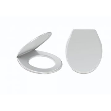 Capac WC Premier, plastic, alb, 42,3 cm