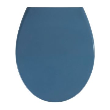 Capac WC Wenko Samos, 44,5 x 37,5 cm, albastru închis