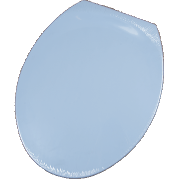 Capac WC Wirquin Club 40, polipropilena, bleu, 46x22,5x37,5 cm