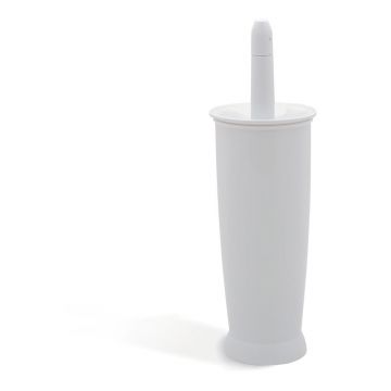 Perie de toaletă Addis Closed Toilet Brush White, alb