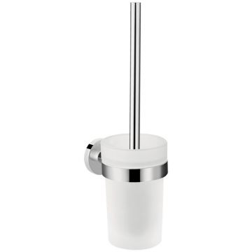 Perie WC Hansgrohe Logis Universal, montare pe perete, fixare ascunsa, crom - 41722000