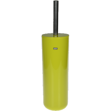 Perie WC MSV Inagua, plastic, verde, 9.3 x 35.5 cm