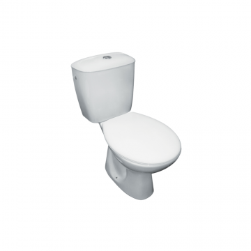 Set WC Fayans Canto N Block, ceramica, alb, evacuare verticala, max. 6 l, 78 x 65.5 x 36.5 cm