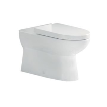 Vas WC + capac Menuet Bella 18800-w, evacuare verticala, alb, 390 x 545 x 360 mm