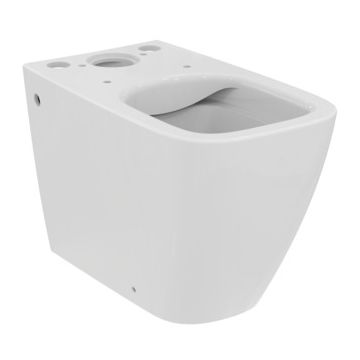 Vas wc Ideal Standard i.life S Rimless+ back-to-wall alb la reducere