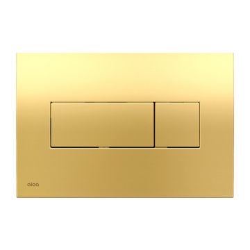 Clapeta de actionare Alcadrain Basic M375 auriu lucios