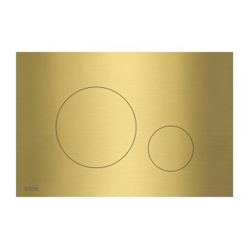 Clapeta de actionare Alcadrain Flat TURN-BRASS alama