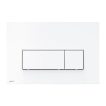 Clapeta de actionare Alcadrain Thin M576 alb mat
