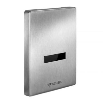 Clapeta de actionare Schell Edition E inox alimentare la retea