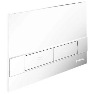 Clapeta de actionare Schell Montus Board alb
