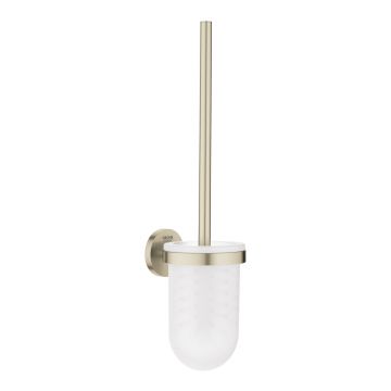 Perie wc cu suport de perete Grohe Essentials brushed nickel
