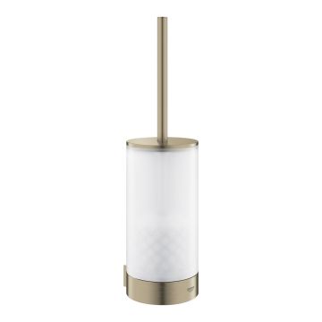 Perie wc cu suport de perete Grohe Selection brushed nickel