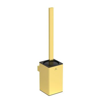 Perie WC Ideal Standard Atelier Conca design patrat auriu periat