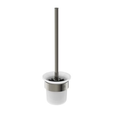 Perie WC Ideal Standard Atelier Conca design rotund argintiu Silver Storm