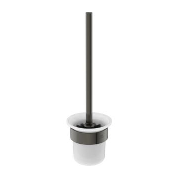 Perie WC Ideal Standard Atelier Conca design rotund gri Magnetic Grey