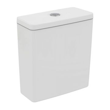 Rezervor pe vas WC Ideal Standard I.life B cu alimentare inferioara alb lucios
