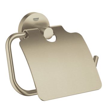 Suport hartie igienica cu aparatoare Grohe Essentials brushed nickel
