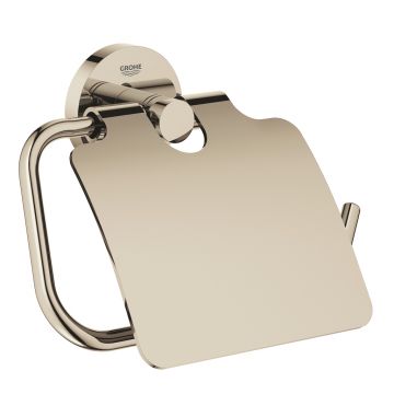 Suport hartie igienica cu aparatoare Grohe Essentials polished nickel