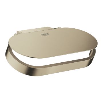 Suport hartie igienica cu aparatoare Grohe Selection brushed nickel