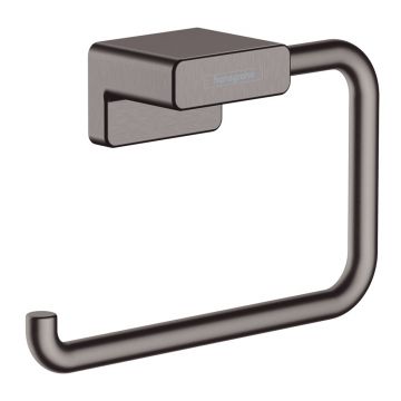 Suport hartie igienica Hansgrohe AddStoris negru - crom periat