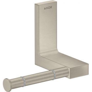 Suport hartie igienica orizontal Hansgrohe Axor Universal nichel periat