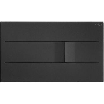 Clapeta actionare electronica Viega Visign for More 201 inox negru mat