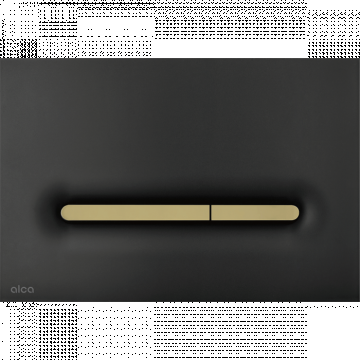 Clapeta actionare rezervor wc negru mat auriu mat Alcadrain M1878-7