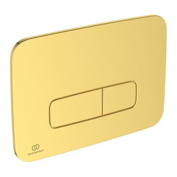 Clapeta cu dubla actionare Ideal Standard Oleas M3 auriu periat