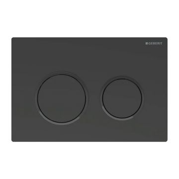 Clapeta de actionare Geberit Omega20 negru mat