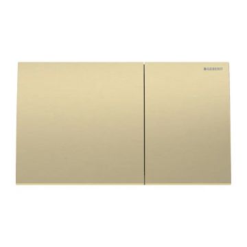 Clapeta de actionare Geberit Sigma70 alama finisaj periat