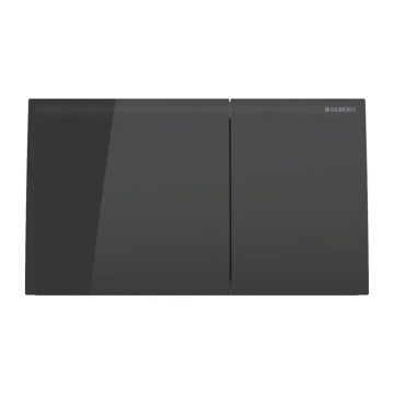 Clapeta de actionare Geberit Sigma70 negru finisaj lucios