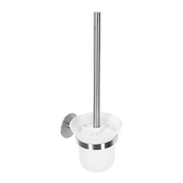 Perie WC Rea 322222 design rotund finisaj nichel periat