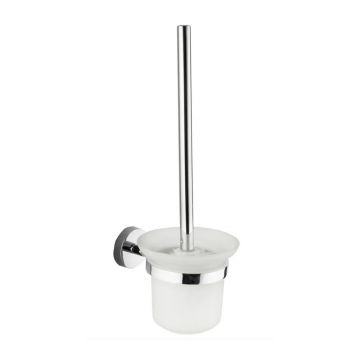 Perie WC Rea Mist 06 design rotund finisaj crom lucios
