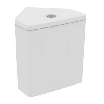 Rezervor pe vas WC Ideal Standard I.life S alimentare inferioara alb lucios