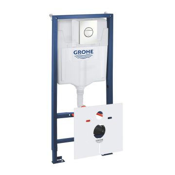 Set 6 in 1 Grohe Rapid SL pentru vas WC cu clapeta Nova Cosmopolitan