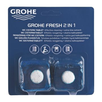 Tablete curatare Grohe Fresh 2 in 1
