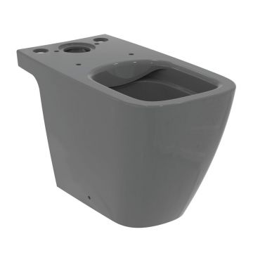 Vas WC pe pardoseala Ideal Standard i.life B gri lucios rimless