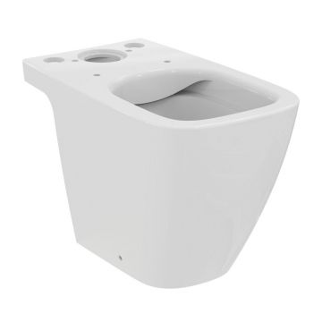 Vas WC pe pardoseala Ideal Standard i.life S Compact rimless alb lucios