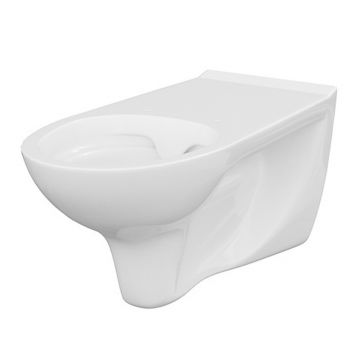 Vas WC suspendat Cersanit Etiuda alb lucios