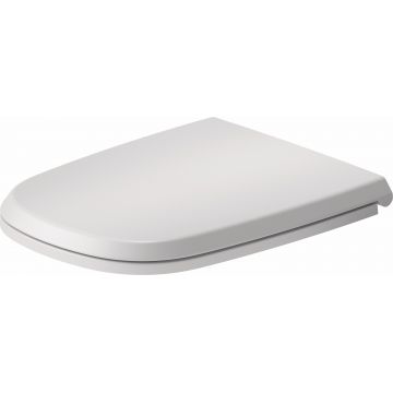 Capac WC Duravit Aurena cu inchidere lenta detasabil alb mat