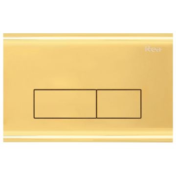 Clapetă de acționare tip H auriu pentru cadru WC încastrat