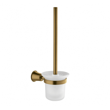 Perie pentru wc Omnires Art Line Bronz Antic