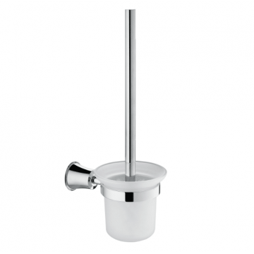 Perie pentru wc Omnires Art Line Crom