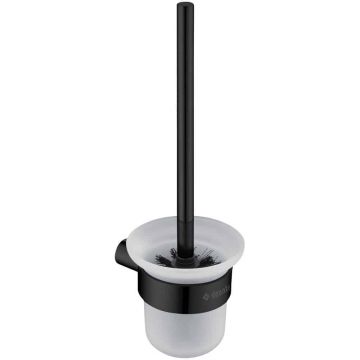 Perie WC Deante Round Negru Mat
