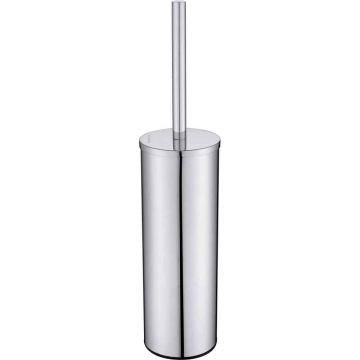 Set perie WC stativa Deante Round Crom