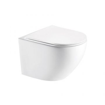 Vas wc Wellis Sophia suspendat - Culoare Alb pal